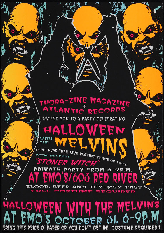 Lindsey Kuhn Melvins Poster