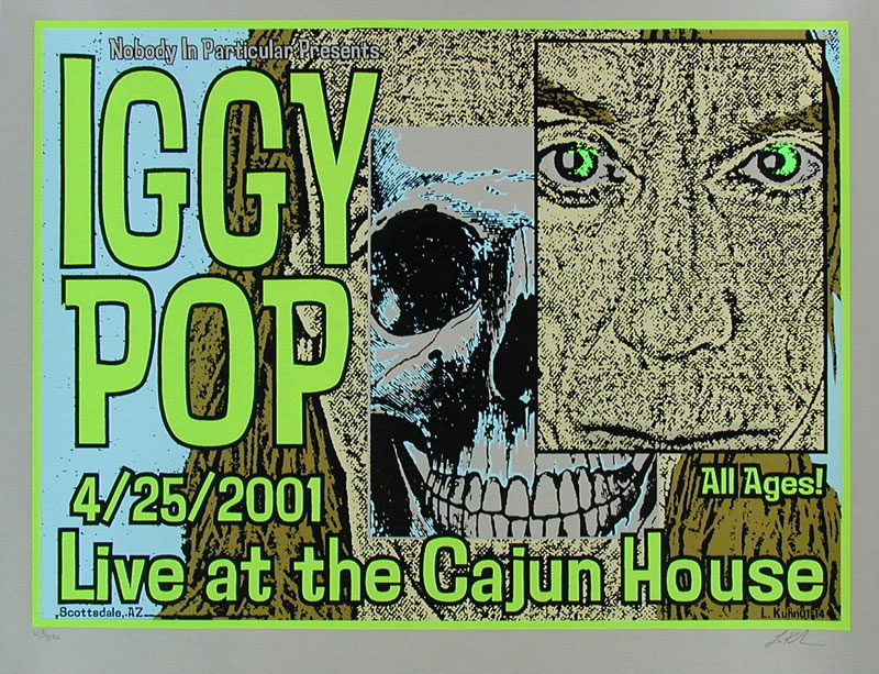 Lindsey Kuhn Iggy Pop Poster