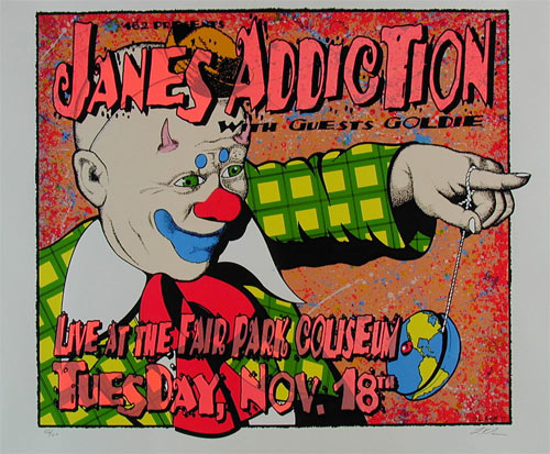 Lindsey Kuhn Jane's Addiction Poster