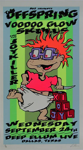 Offspring _RARE/99 Silkscreen Poster by Lindsey Kuhn 1997