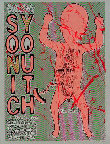 Lindsey Kuhn Sonic Youth Poster