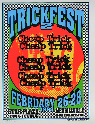 Lindsey Kuhn Cheap Trick Trickfest 2 Poster