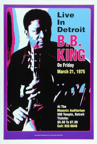 Dennis Loren B.B. King Poster
