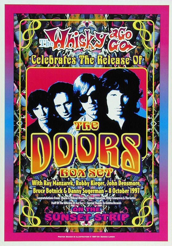 Dennis Loren The Doors Poster