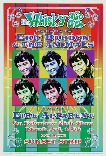 Dennis Loren Eric Burdon And The Animals Poster