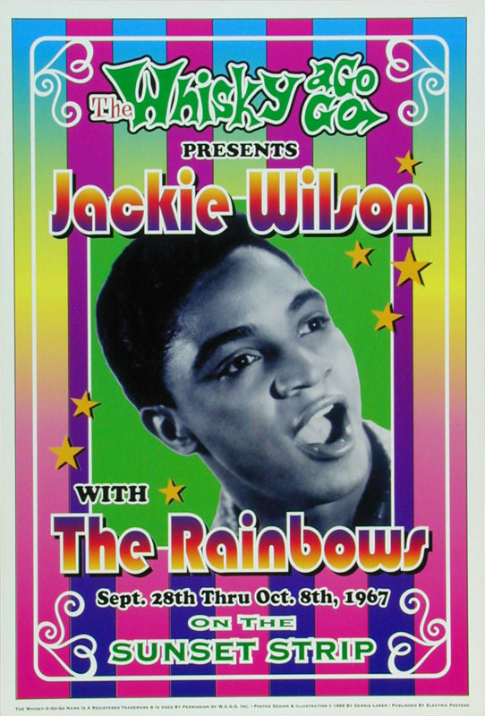 Dennis Loren Jackie Wilson Poster