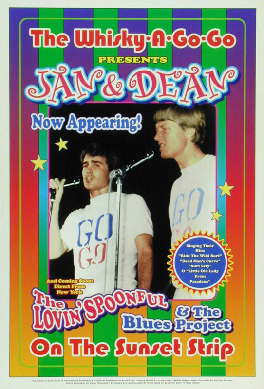 Dennis Loren Jan And Dean Poster