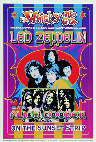 Dennis Loren Led Zeppelin Poster