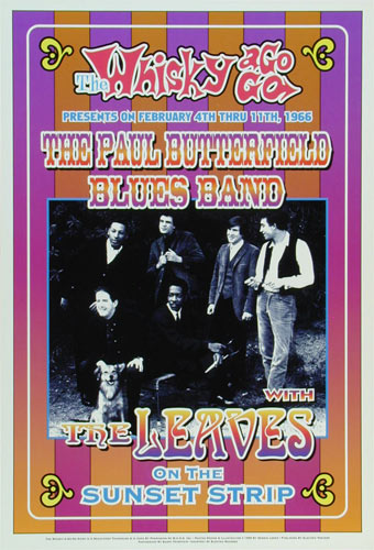 Dennis Loren Paul Butterfield Blues Band Poster