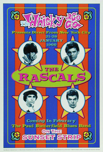 Dennis Loren The Rascals Poster
