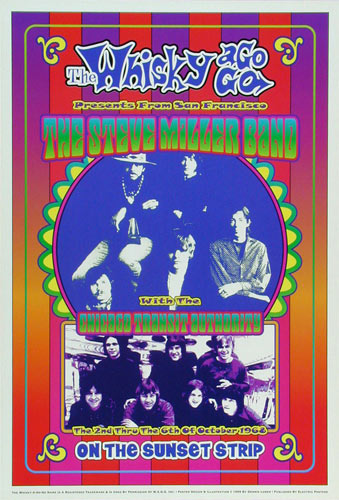 Dennis Loren Steve Miller Band Poster