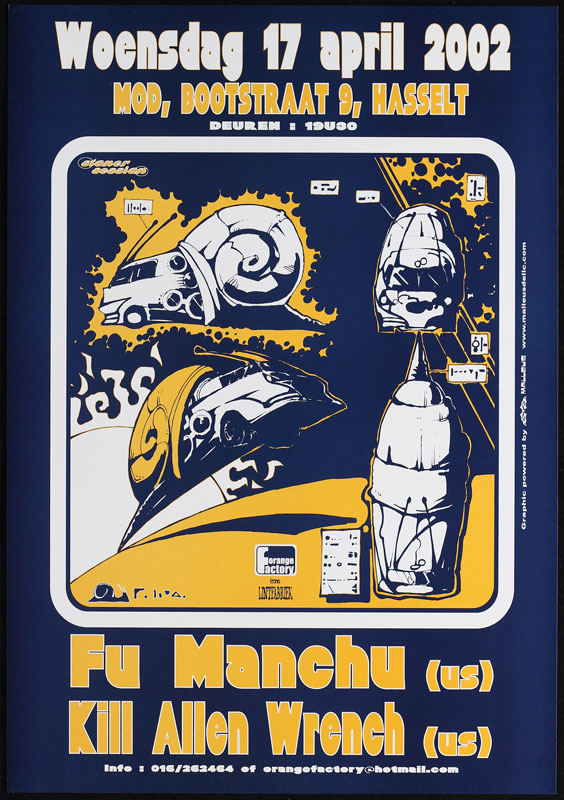 Malleus Fu Manchu Poster