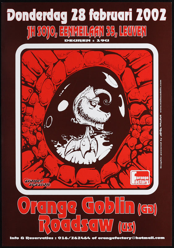 Malleus Orange Goblin Poster