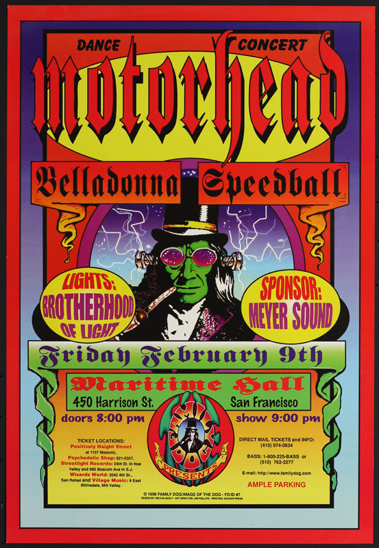 Rich Blakely Motorhead at Maritime Hall FD/ID (MHP) #7 Poster