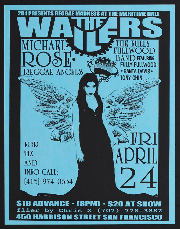 The Wailers Flyer