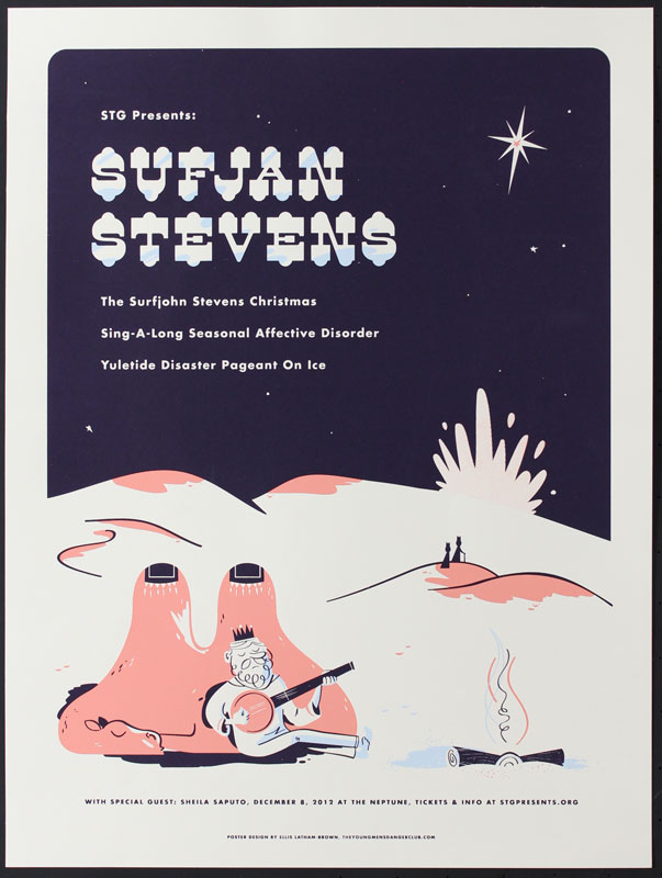 Ellis Latham Brown Sufjan Stevens Poster