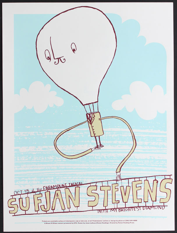 Jesse LeDoux Sufjan Stevens Poster