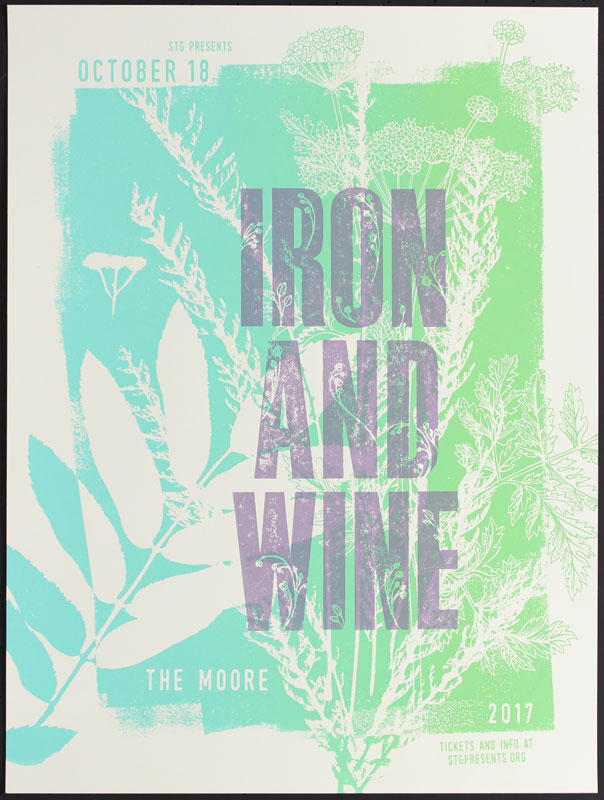 Iron And Wine Poster