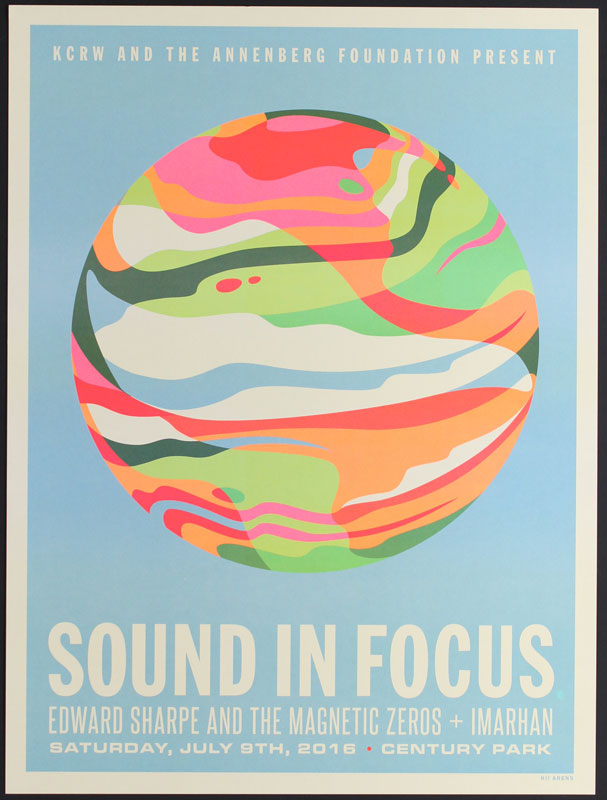 Kii Arens Sound In Focus - Edward Sharpe and the Magnetic Zeros Poster