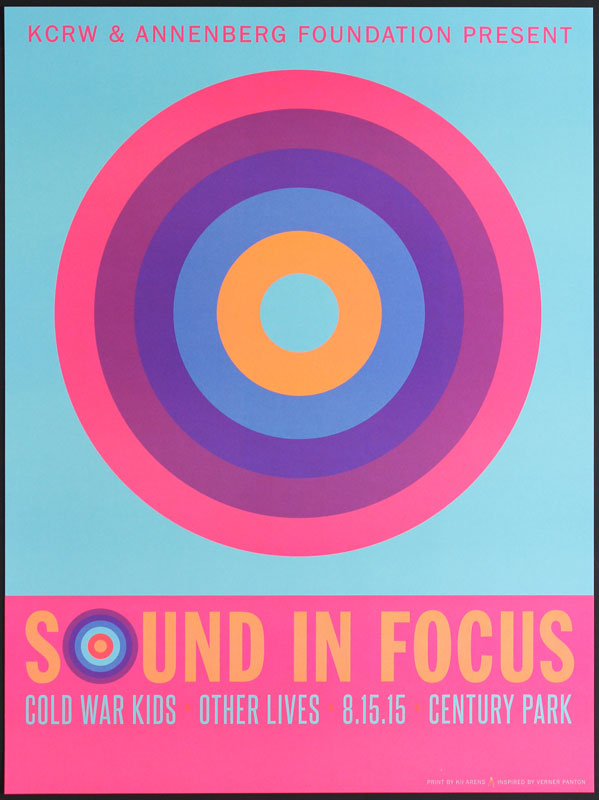 Kii Arens Sound In Focus - Cold War Kids Poster