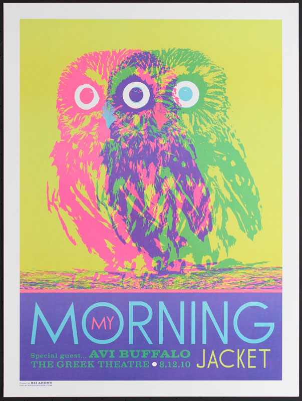 Kii Arens My Morning Jacket Poster