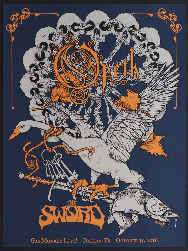 David Paul Seymour Opeth -  The Sword Poster