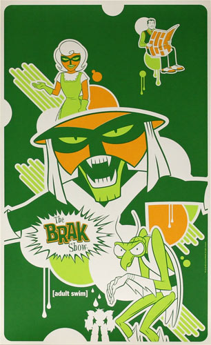 The Brak Show - Adult Swim (Cartoon Network) Television Promo Poster