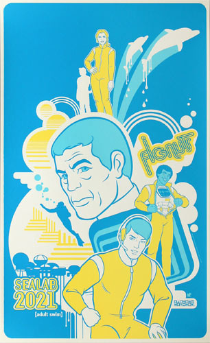 Sealab 2021 - Adult Swim (Cartoon Network) Television Promo Poster