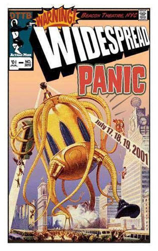 Andrew Warner Widespread Panic Poster