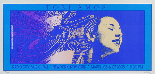 Scott Benge (FGX) Tori Amos Handbill