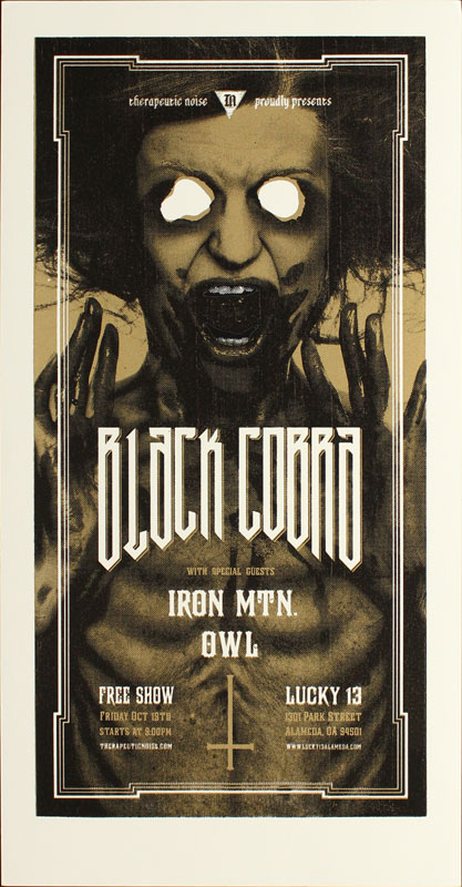 Black Cobra Poster