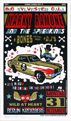 Bongout Marky Ramone and the Speedkings Poster