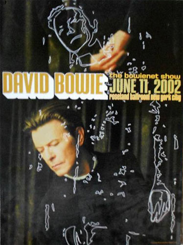 Rex Ray Photograph by Myriam Santos-Kayda David Bowie - The Bowienet Show Poster