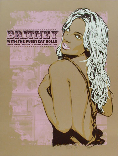 Billy Perkins Britney Spears Pussycat Dolls Poster