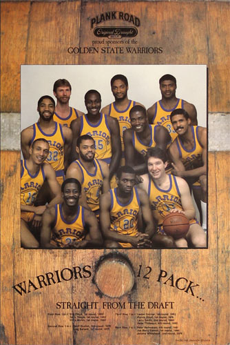 Chris Mullen Warriors 12 Pack Straight from the Draft - Golden State Warriors Basketball Poster