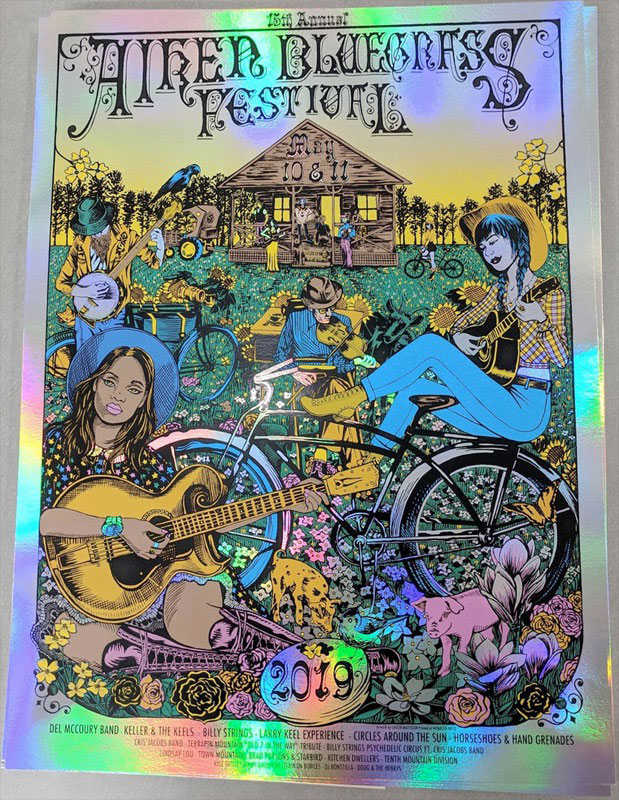 Caitlin Mattisson 15th Annual Aiken Bluegrass Festival 2019 Poster