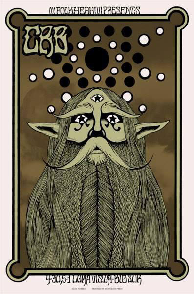 Alan Forbes Chris Robinson Brotherhood Poster