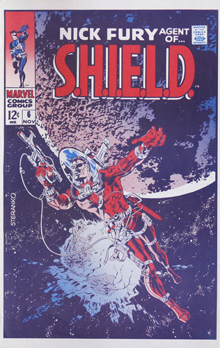 Nick Fury Agent of S.H.I.E.L.D. Marvel Comic Book Poster