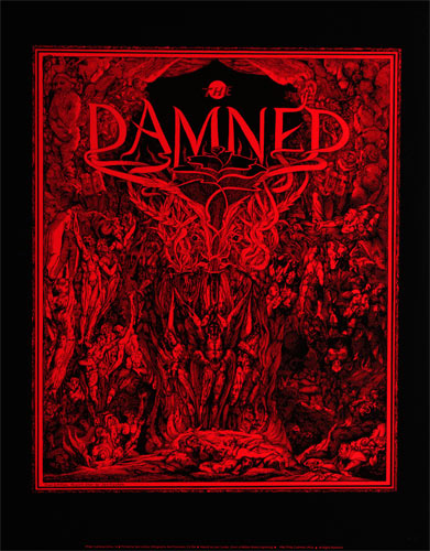 Lee Conklin and William Blake The Damned Poster