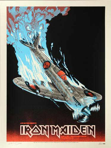 Tim Doyle Iron Maiden Poster