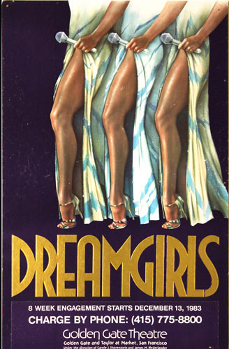 Dreamgirls Theatre Poster