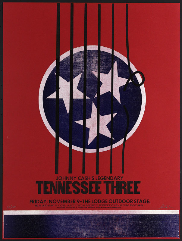 Dirk Fowler Tennessee Three Poster