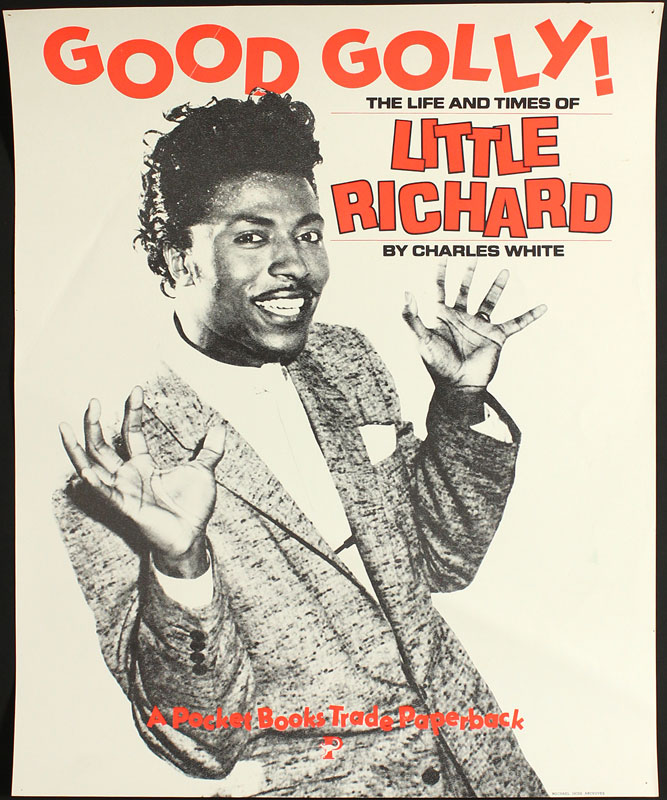 Good Golly - The Life and Times of Little Richard Book Release Poster