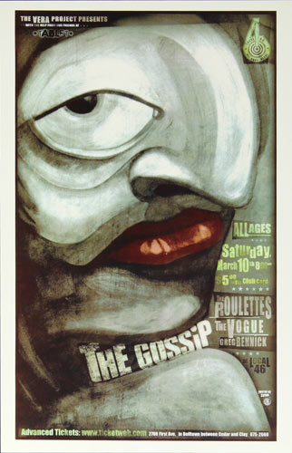 33 RPM The Gossip Poster