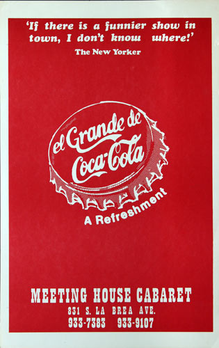 El Grande de Coca Cola Theatre Poster