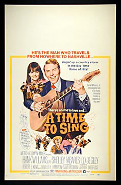 Hank Williams Jr. A Time To Sing Window Card Movie Poster