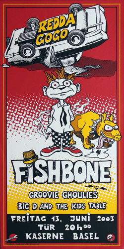 The Henk (Henk Pensky) and Steph Combo (Steph Tschopp) Fishbone Poster