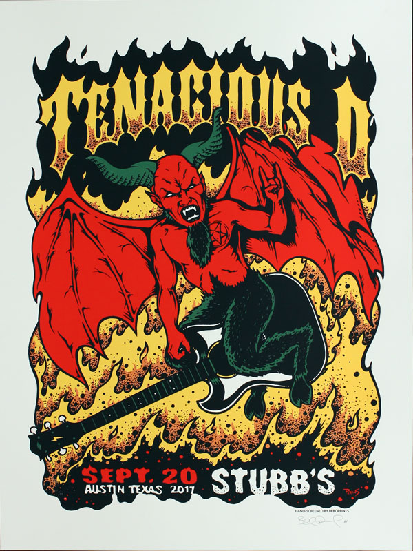 Billy Perkins Tenacious D Poster