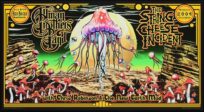 Jesse Phillips Allman Brothers Band Poster