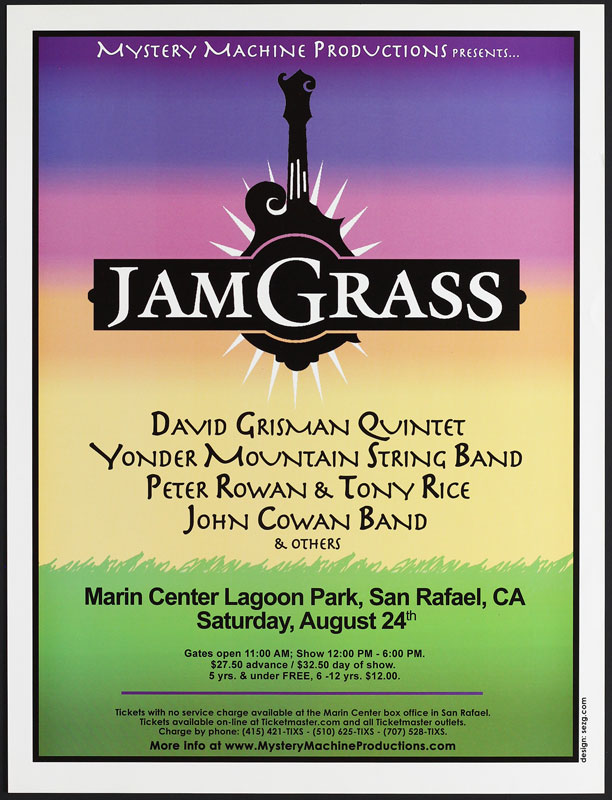 Jam Grass featuring David Grisman Quintet Poster